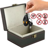 Signaal blocker Auto Sleutel - RFID Anti Diefstal Box - Autosleutel RFID Antidiefstal - Keyless Entry - Anti Skim Autosleutel RFID Antidiefstal - RFID Luxe Box - Keyless Entry Beschermdoos