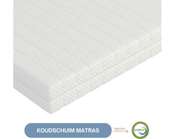 Koudschuim matras 70x140 peutermatras 14cm dik