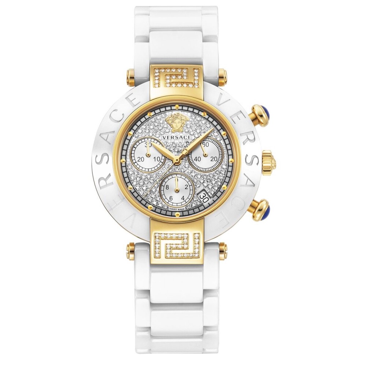 Versace - 95CCP11D01FSC01 - Polshorloge - Dames - Kwarts - Reve Ceramic