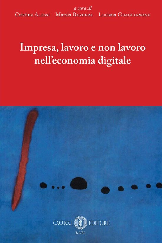 Impresa, lavoro e non lavoro nell'economia digitale - cover