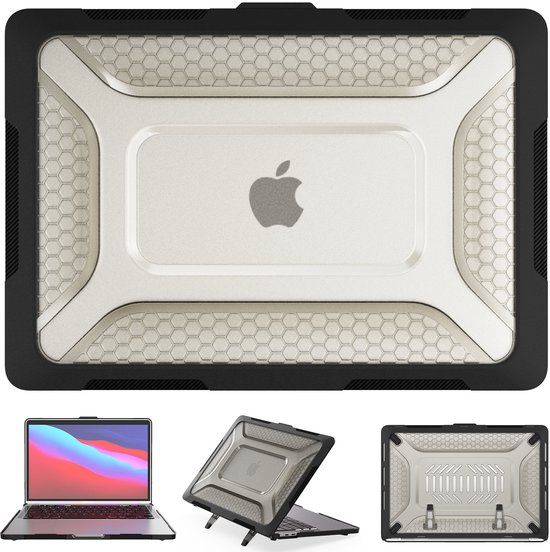 Housse Turtle Shift MacBook Pro 13 (2022/2020/2018) - A2338/A2289/A2251/A2159/A1989/A1706/A1708 - Noir