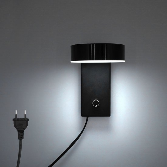 Moderne Scandinavische Verstelbare wandlamp met zwenkarm voor slaapkamer leesplek en hal