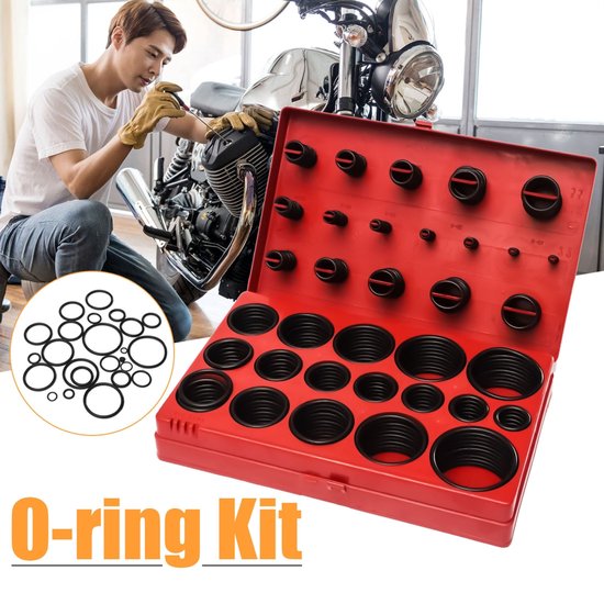 KKM Platte afdichtingsset 1/4 inch, 25 stuks, afdichting van NBR-rubber, afdichtingsringen, set 1/4 inch, platte afdichtingen, blauw KKM Platte afdichtingsset 1/4 inch, 25 stuks, afdichting van NBR-rubber, afdichtingsringen, set 1/4 inch, platte afdichtingen, blauw