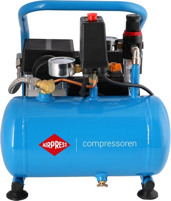 Airpress L 6-95 Silent Compressor - 450W - 8 Bar - 95 l/min