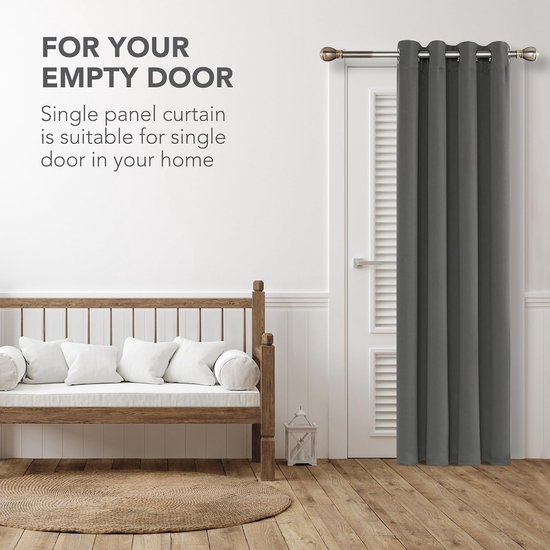 Verduisteringsgordijn met roedetunnel (60 x 120 cm) Night Beige - Raamdecoratie