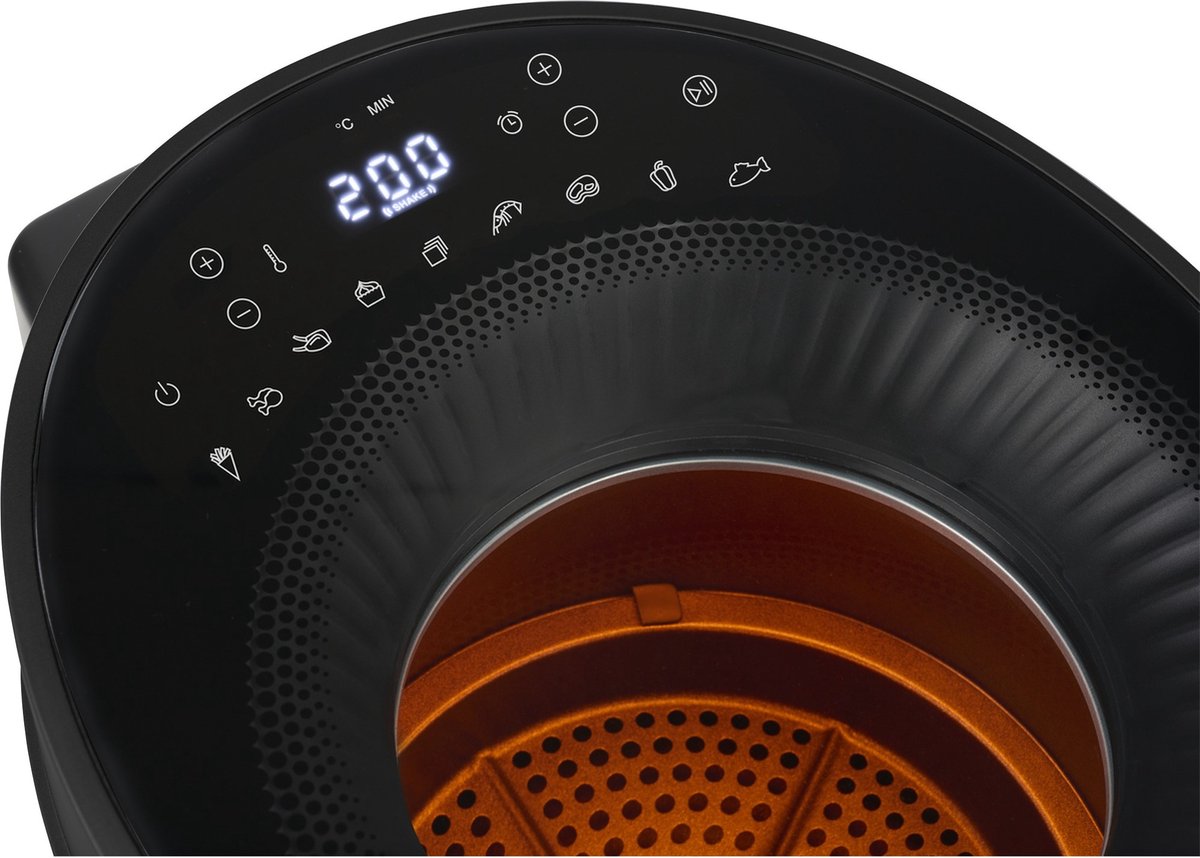 Princess 182270 Airfryer XL met Cyclonic Vision en 2 Lades - afbeelding 3