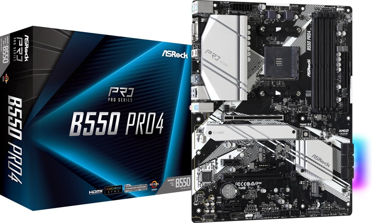 ASROCK Moederbord B550 Pro4
