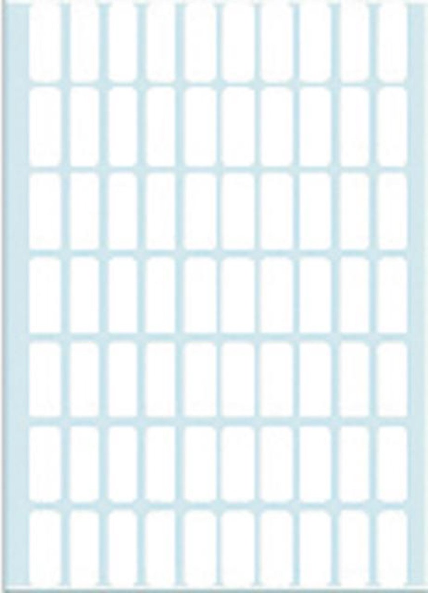 Étiquettes Universelles Herma 2320 – 2240 Étiquettes Autocollantes 8 X 20 Mm – Papier Blanc Sans Chlore – Pour Identification Et Organisation