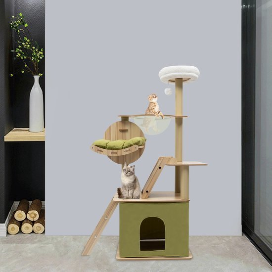Kattenboom Xl - Kattenhuis - Krabpaal - Katten Kattenboom Xl - Kattenhuis - Krabpaal - Katten