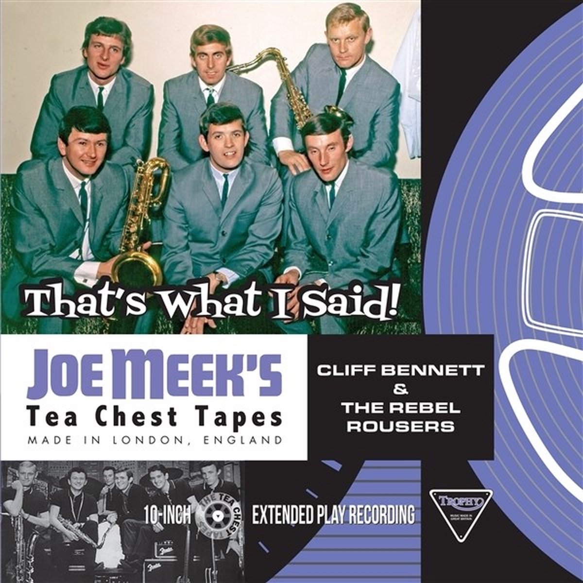 Cliff Bennett & The Rebel Rousers - That's What I Said (10" LP)