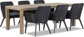 4 Seasons Outdoor Lisboa/Bristol 220 cm dining set 7-delig