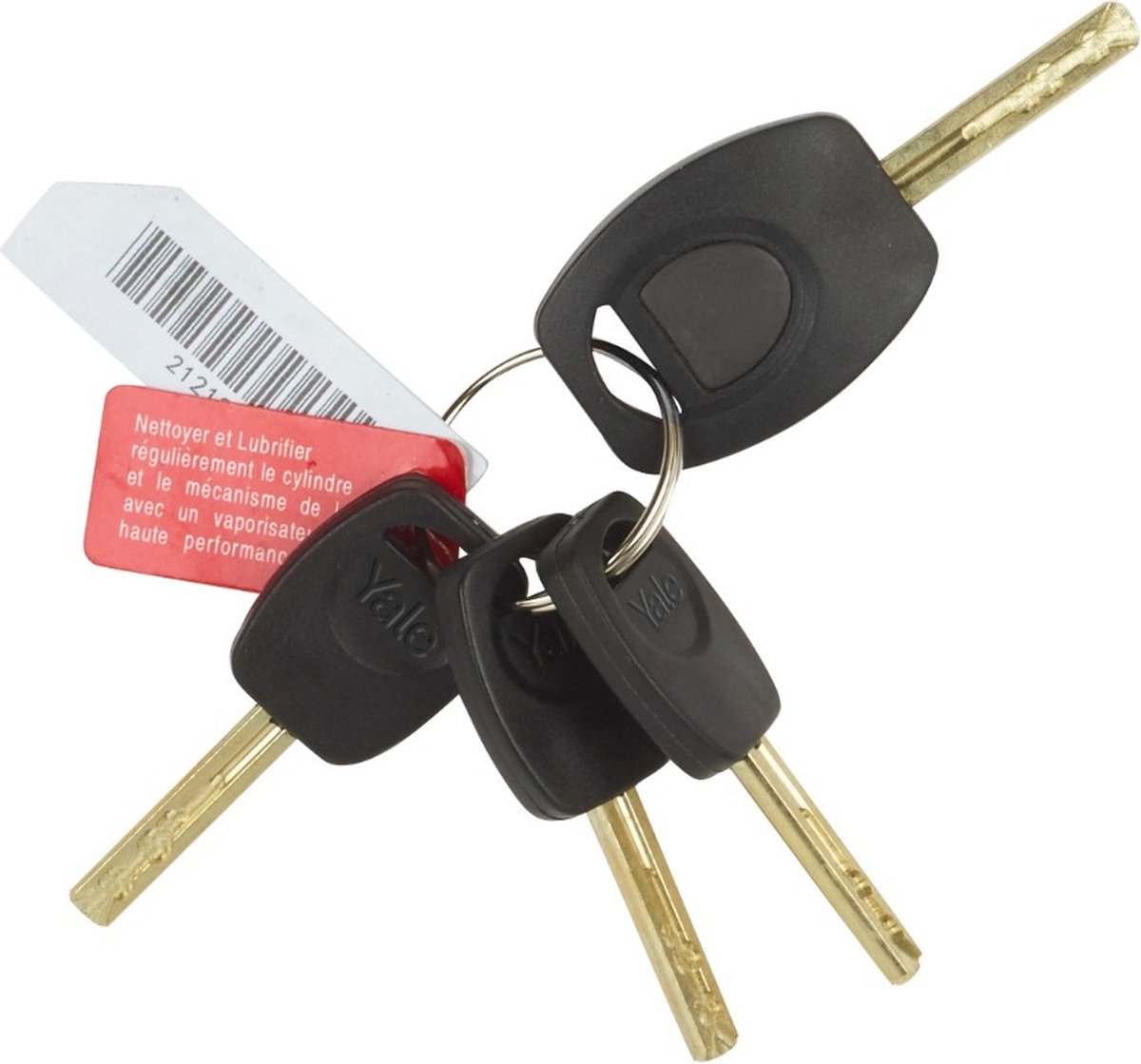 Yale - Beugelslot - Maximum Protection - Gehard Staal - 4 Sleutels