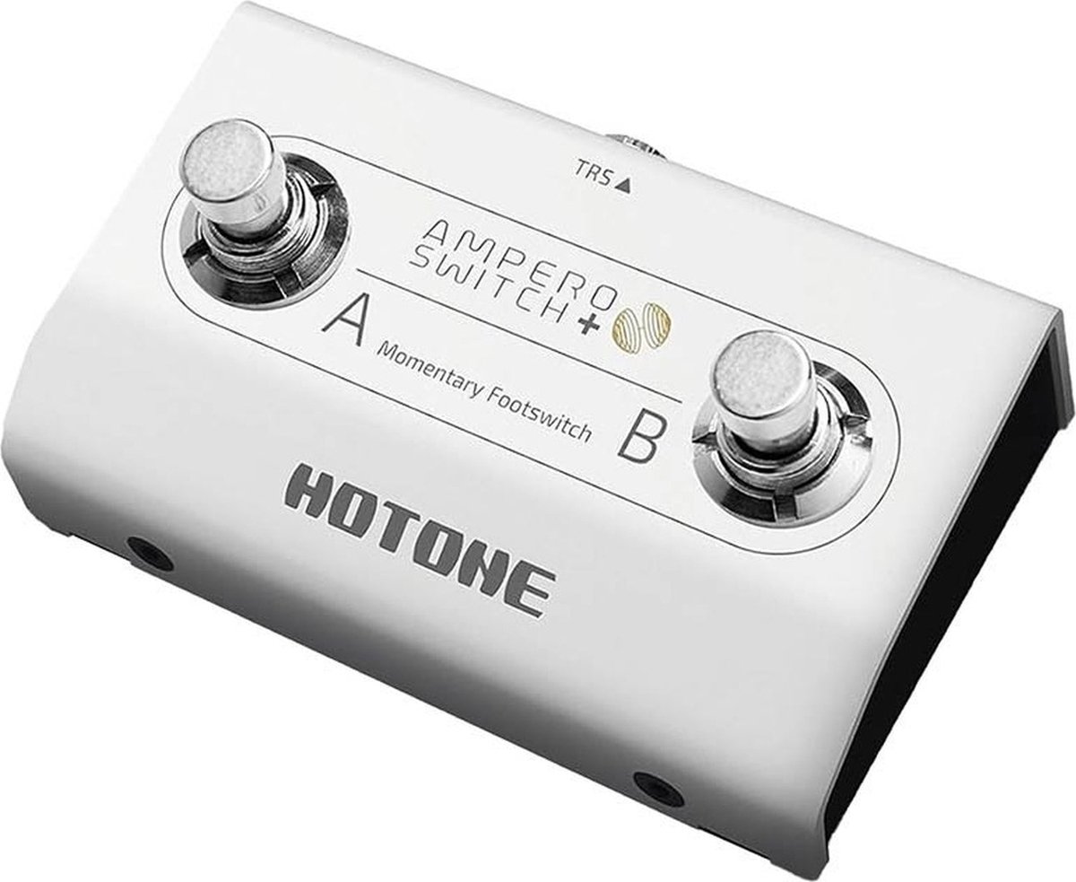 HoTone FS-2 compact momentary footswitch AMPERO SWITCH +, with 2 buttons