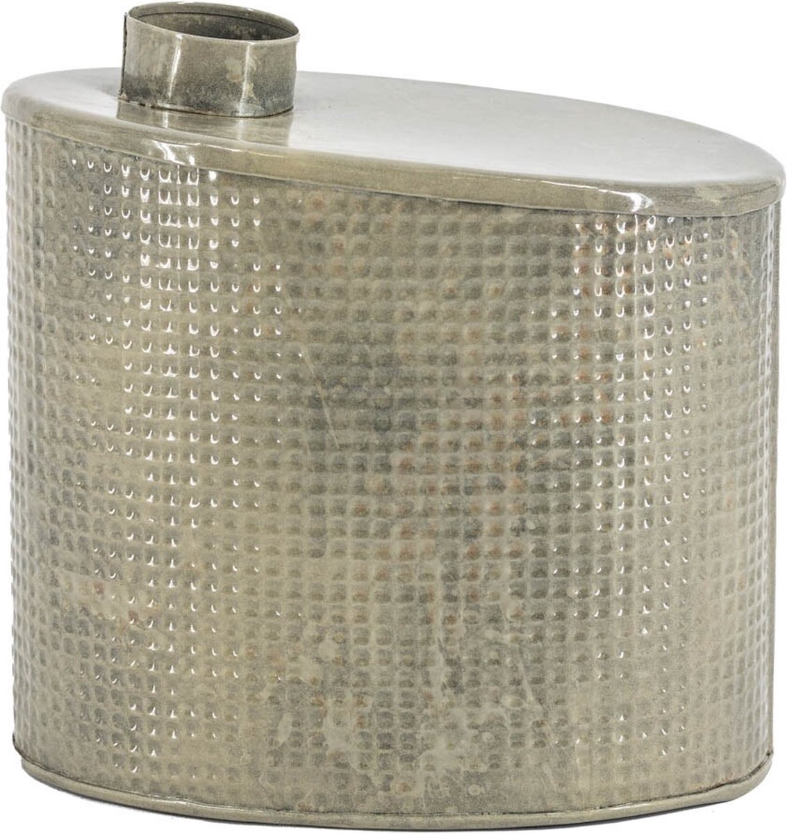 homebound by ky Metalen vaas ovaal sandstone | 15x24x23cm | vaas Beige