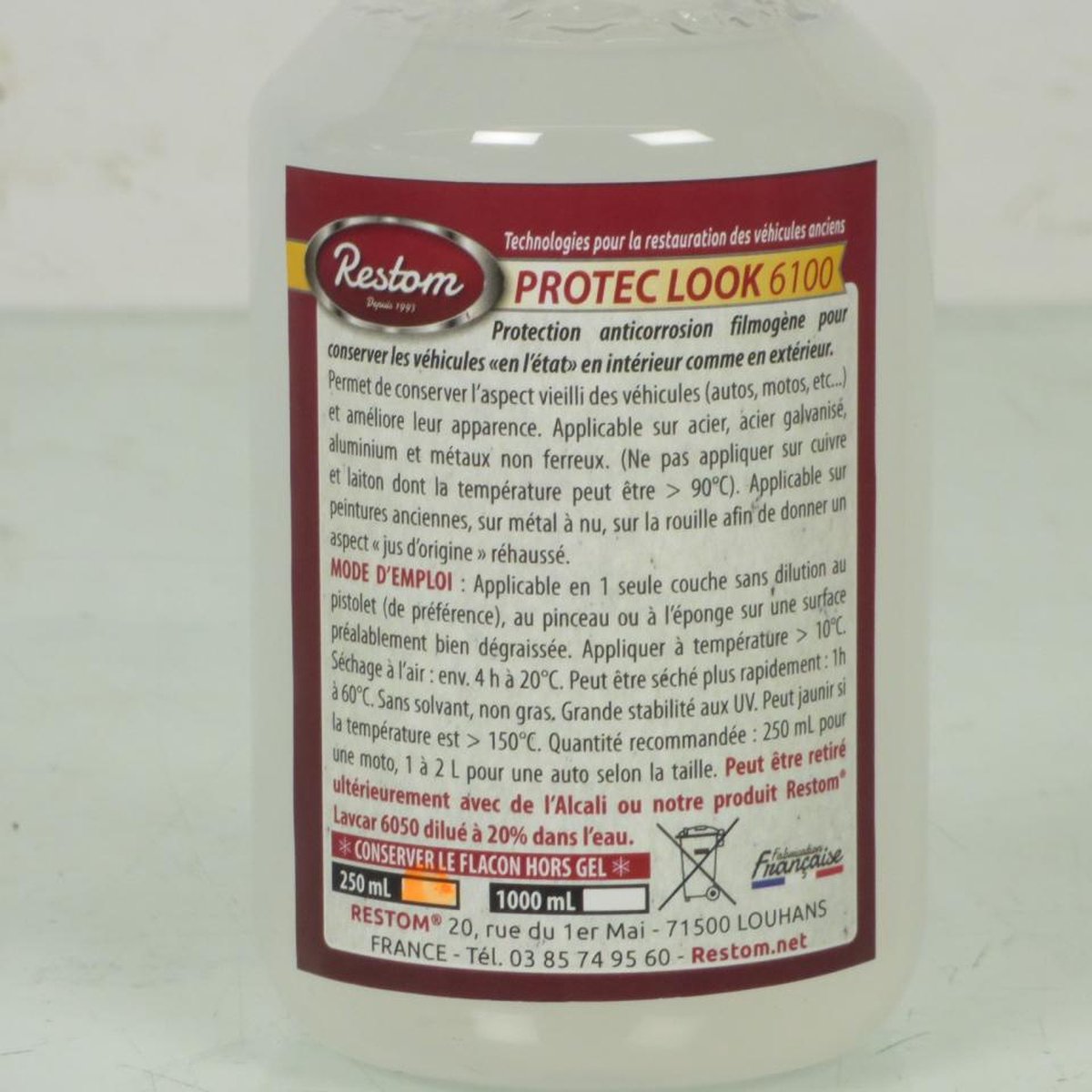 restom proteclook 6100 roestwerend middel voor motoren 250ml