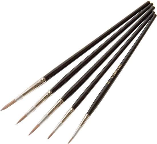 Pinceaux - 5 pièces