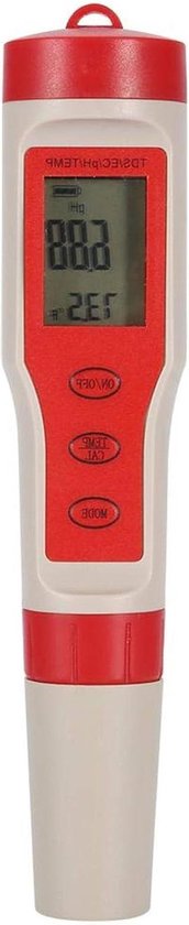 Medidor De Calidad Del Agua Tipo Bolígrafo SAL TDS EC SG TEMP 5 En 1 Probador Lcd Digital Con Retroiluminacion