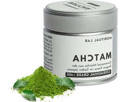 Reines Matcha Poeder uit Japan - Ceremonial Grade - Originele Matcha Groene Thee - Eerste Oogst - 100% Natuurlijk en Laboratorium Getest - 40g