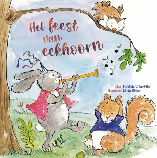 Het feest van eekhoorn - cover