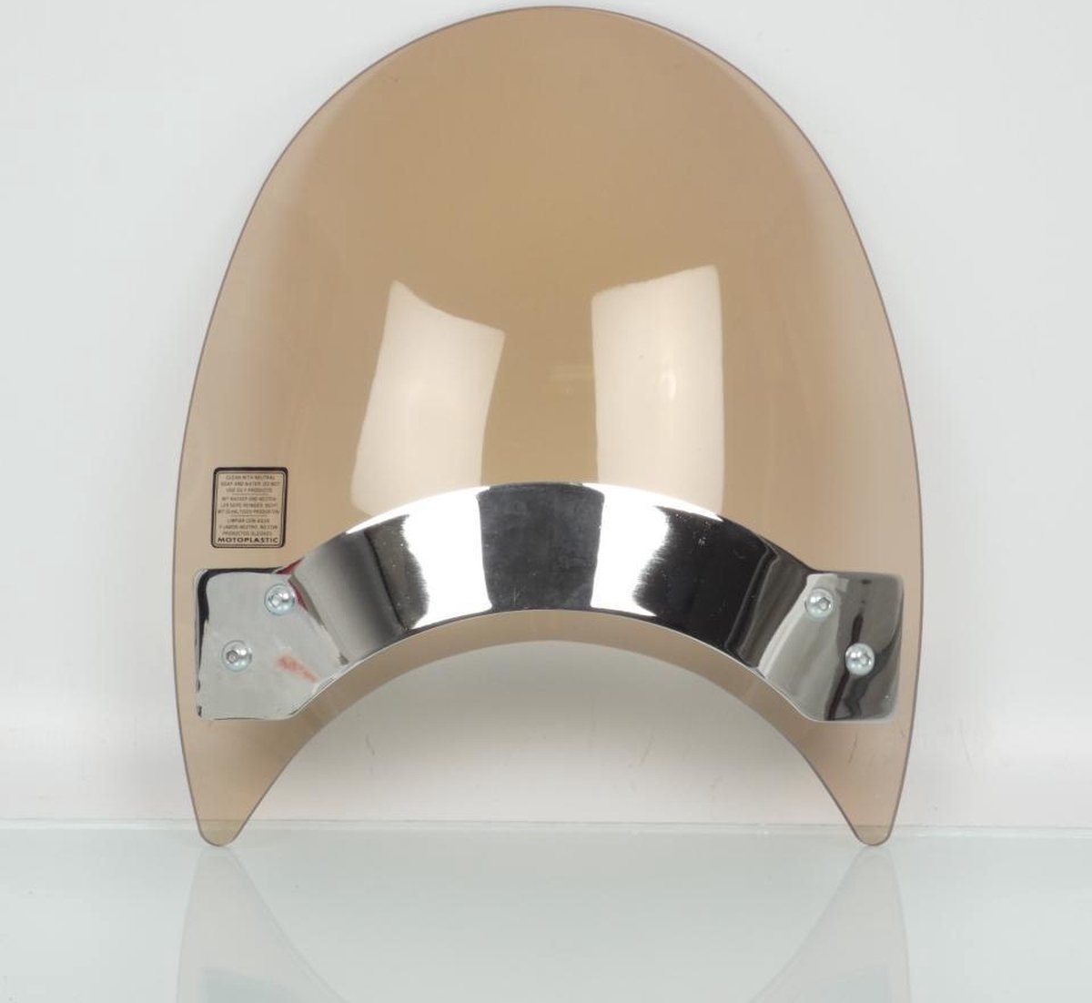 Bulle et saut de vent Puig Roadster fumé marron clair pour moto phare rond Neuf