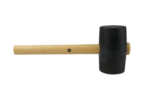 Wovar Rubber Hamer Zacht 1000 gram | Per Stuk | Tegelhamer