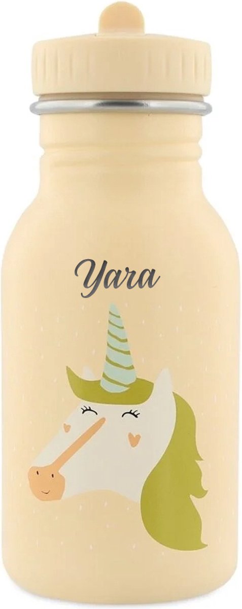 Studio Balune Gepersonaliseerde Trixie Drinkfles 350ml - Mrs. Unicorn