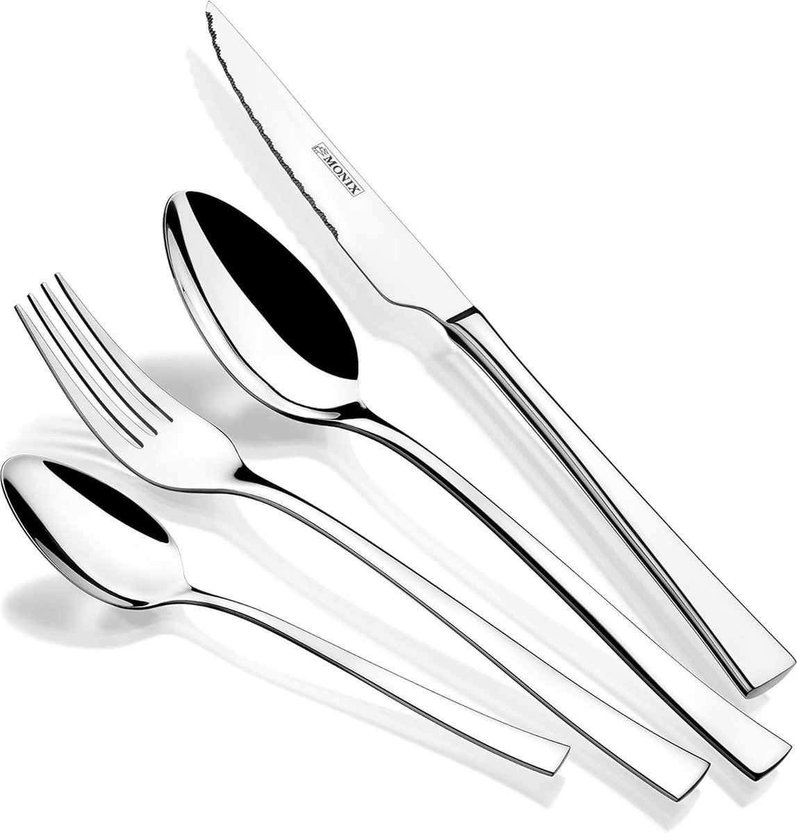 Módena Bestekset - Roestvrij staal - Modern design - 6 personen