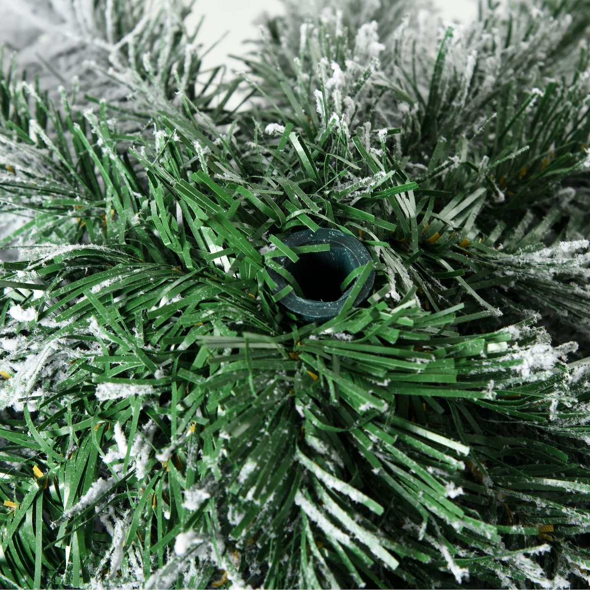 Trovado® Kunst Kerstboom - Smal Model Kerst Boom - Doorsnede 74CM - 180CM Hoog - Met Sneeuw - Opvouwbaar - 3 Delen - – foto 3