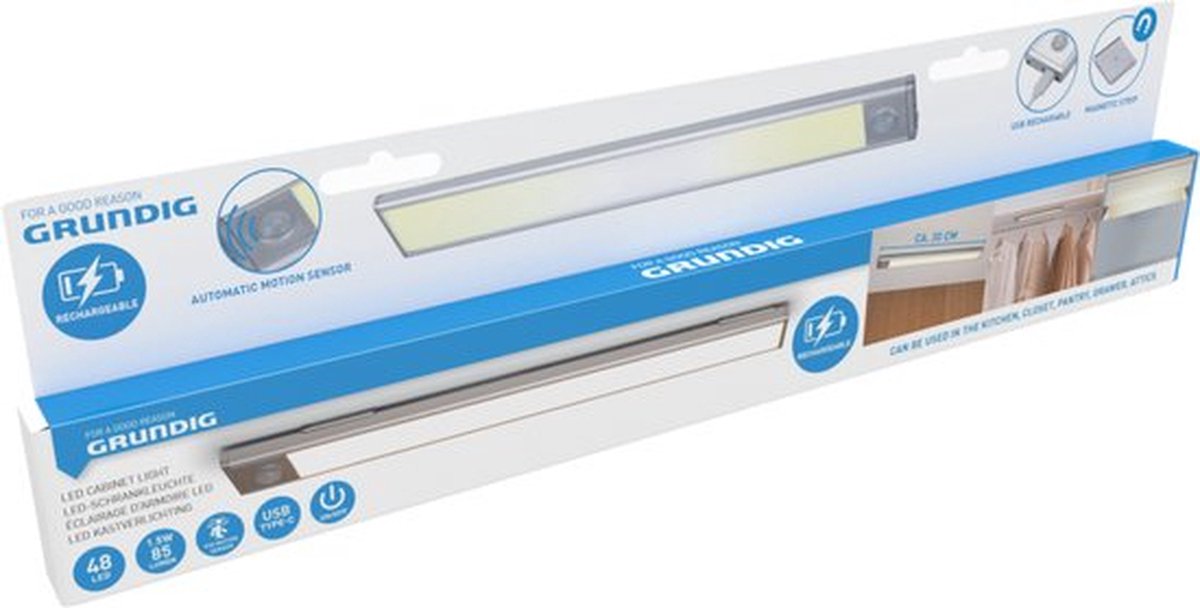 Détecteur De Fumée Grundig 85dB – Alerte Incendie Hyper Puissante Pour Maison Ou Appart', Pile Incluse