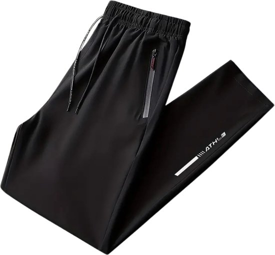 Bovista Training Pants Men - Pantalons de sport - Pantalons d'entraînement longs - Survêtement - Vêtements de sport - Zwart - XS
