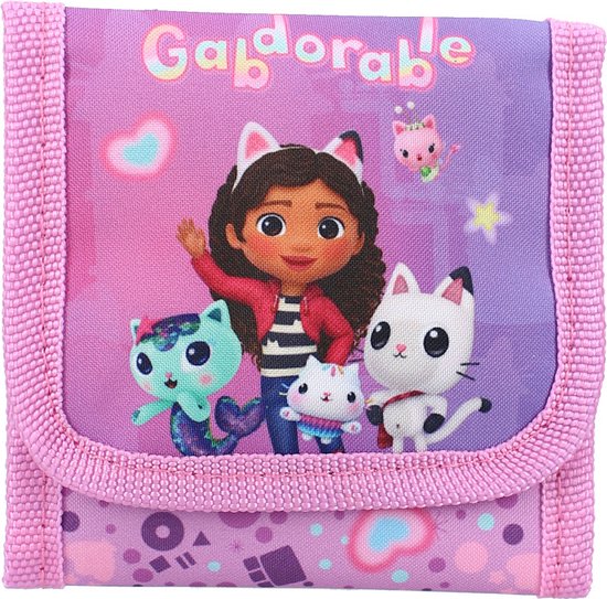 Portemonnee Gabby's Poppenhuis Unlimited Adventure - Portemonnee voor Kinderen - Portemonnee Meisjes