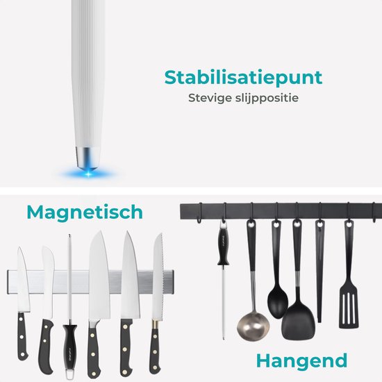 SharpFix Fusil d'aiguisage Classic – Aiguiseur de couteaux 60 HRC – Aiguiseur à tirage – Noir