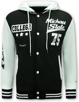 Bomberjack Heren - Zomerjas Heren - Baseball Jacket - Tussenjas Heren - 905 - Zwart