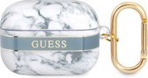 Guess Airpods Pro Case - Marble - Blauw
