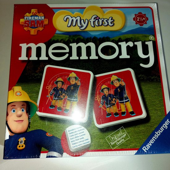 Afbeelding van het spel Memory Brandweerman Sam, Gezelschapspel, Brandweerman Sam kaartje keer