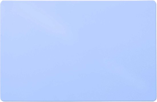 Karat Bureaustoelmat - Vloerbeschermer - Voor harde vloeren - Lichtblauw - 114 x 200 cm