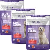 K9 Laboratories Kalmte & Balans - 180 stuks - Hond - Antistress middel voor honden - Bij angst - Stress - Agressie - Voordeelpak