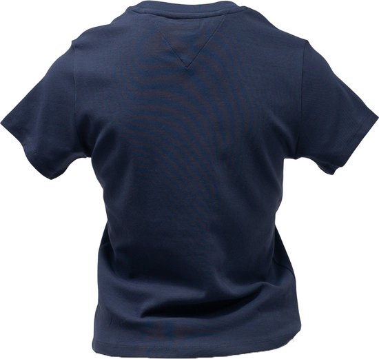 Tommy Hilfiger TJW BABY SERIF LINEAR SS Dames T-shirt - Blauw - Maat M |  bol.com