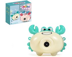 Krabby de bubbelkrab - speelgoed - blaast bellen - inclusief vloeistof - met leuk koordje