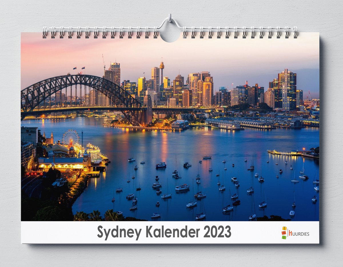 Sydney kalender 2023 | 35x24 cm | jaarkalender 2023 | Wandkalender 2023