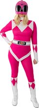 FUNIDELIA Power Rangers Verkleedpak Kostuum voor Vrouwen - Maat: L - Roze