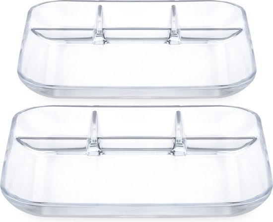 Thermos Broodtrommel met 3 Vakken en Soepkom - 1100 ml Geïsoleerde RVS Lunchbox