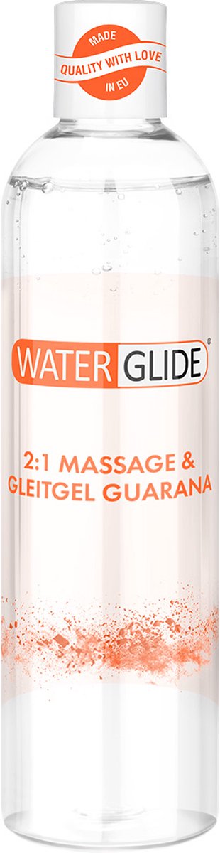 EIS 2: 1 Massagegel & Glijmiddel Waterglide met Guarana Extracten