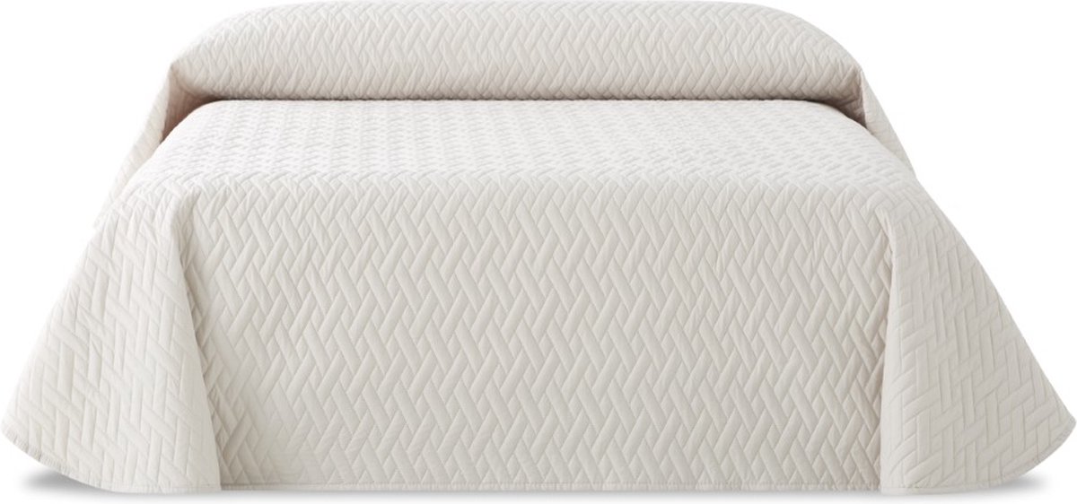 Belmarti® Bedsprei Waterproof 200x270cm Ivoor – 100% Waterdicht & Vloeistofafstotend – Wasbaar, Huisdiervriendelijk & Luxe Kwaliteit
