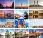 Luxe Ansichtkaarten Berlijn | Ansichtkaarten zonder tekst | 10x15cm | 24kaarten | 2x12 kaarten
