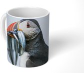 Mok - Koffiemok - Schotse papegaaiduiker - Mokken - 350 ML - Beker - Koffiemokken - Theemok
