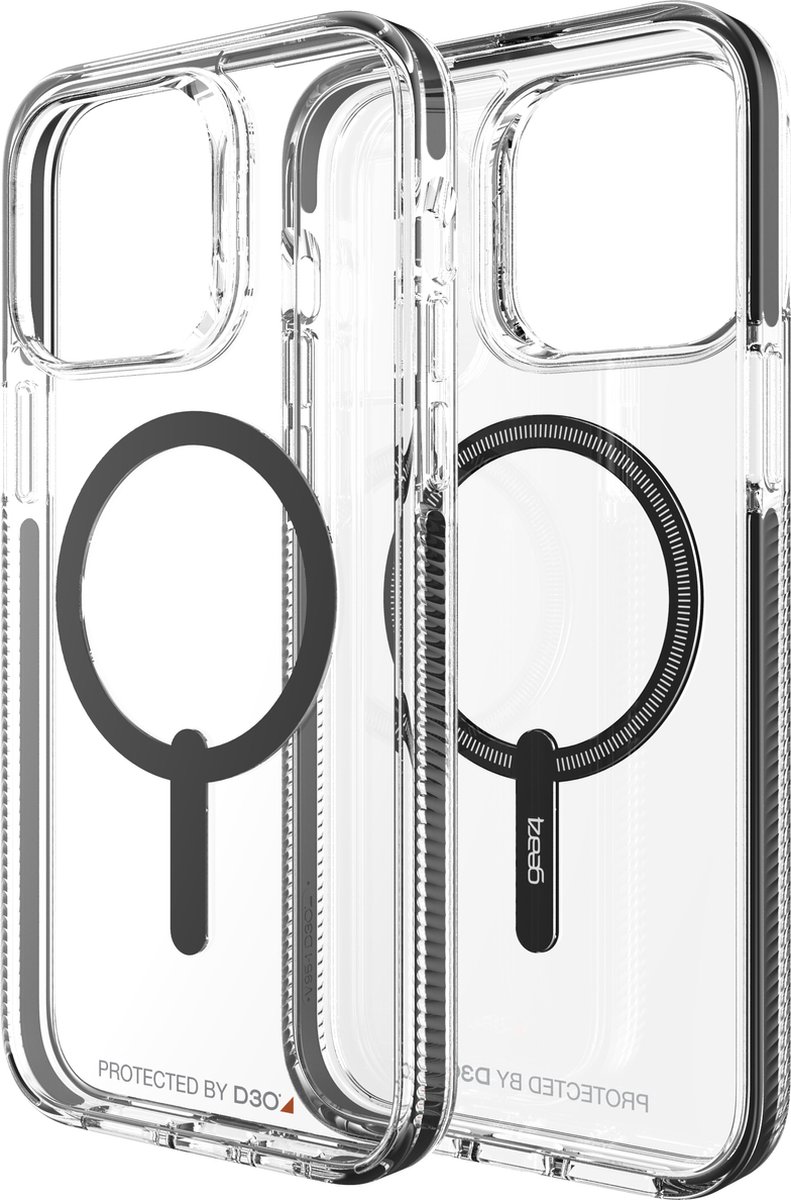Gear4 Santa Cruz Snap geschikt voor Apple iPhone 14 Pro Max hoesje - zwart