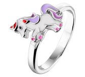 The Kids Jewelry Collection Ring Licorne - Argent