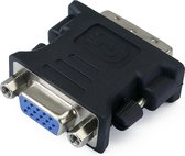 BeMatik - DVI-I mannelijk naar VGA vrouwelijk 15-pins adapter