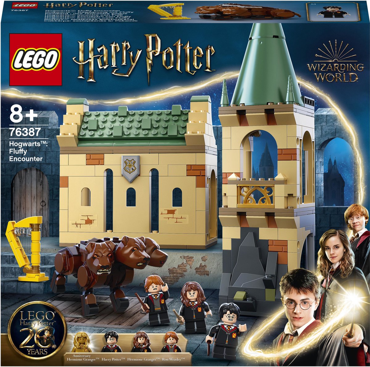 LEGO 76398 Harry Potter L’Infirmerie De Poudlard, Jouet Château et Tour de  l'Horloge, Figurine Harry, Hermione, Ron, Enfants 8 Ans